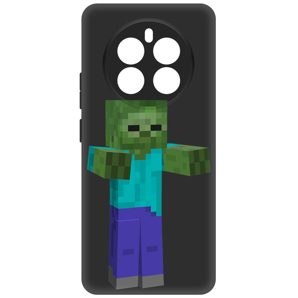 

Чехол-накладка Krutoff Soft Case Minecraft-Гигант для Realme 12+ 5G черный