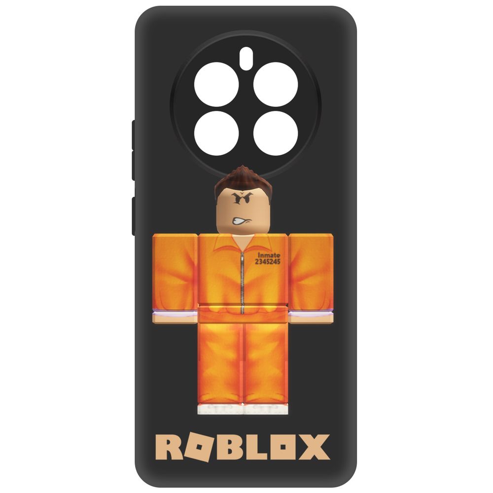 

Чехол-накладка Krutoff Soft Case Roblox-Заключенный для Realme 12+ 5G черный