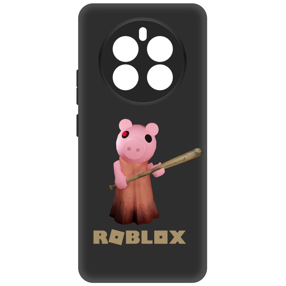 

Чехол-накладка Krutoff Soft Case Roblox-Пигги для Realme 12+ 5G черный