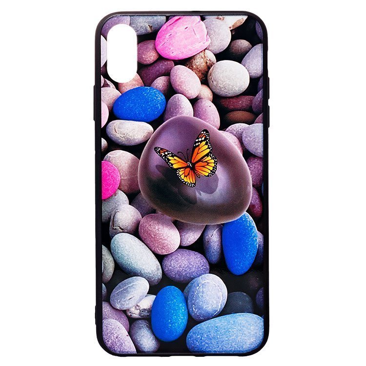 

Чехол iPhone Xs Max пластиковый (рис. 031/006), Розовый, iPhone Xs Max