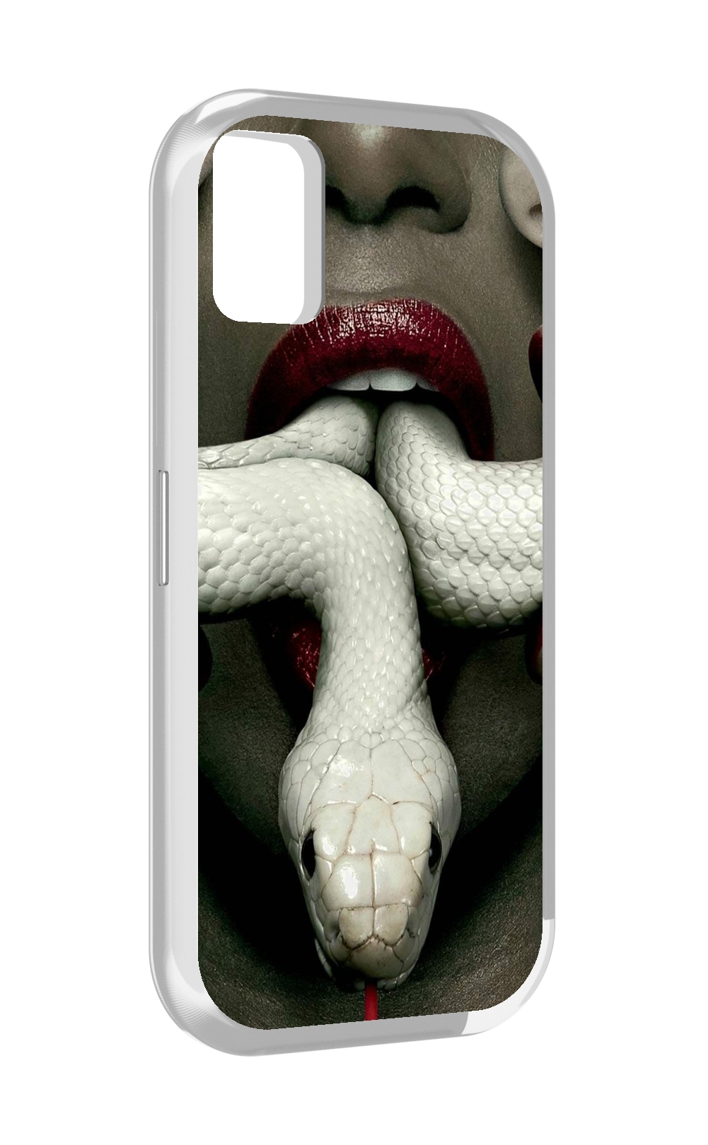 

Чехол MyPads белая-змея для UMIDIGI A11, Прозрачный, Tocco