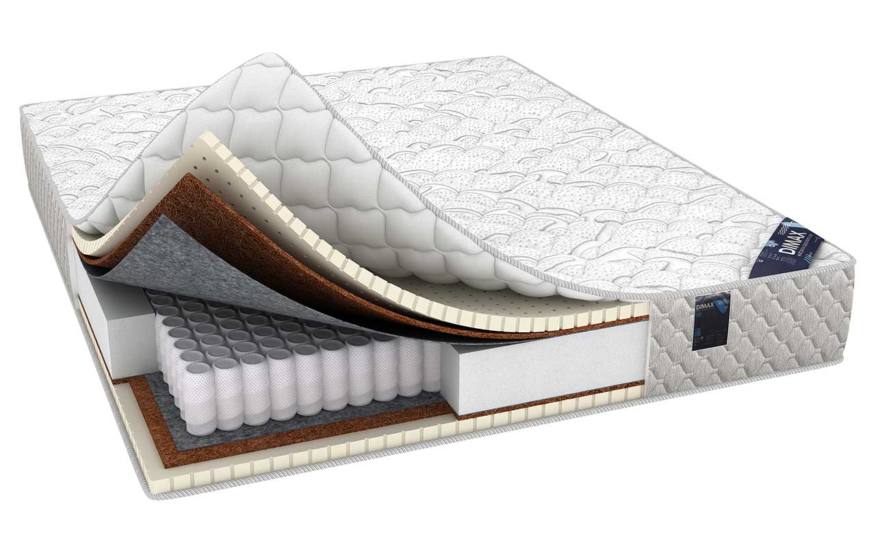 

Матрас ортопедический пружинный DIMAX ОК Медиум 85х180, ОК Медиум