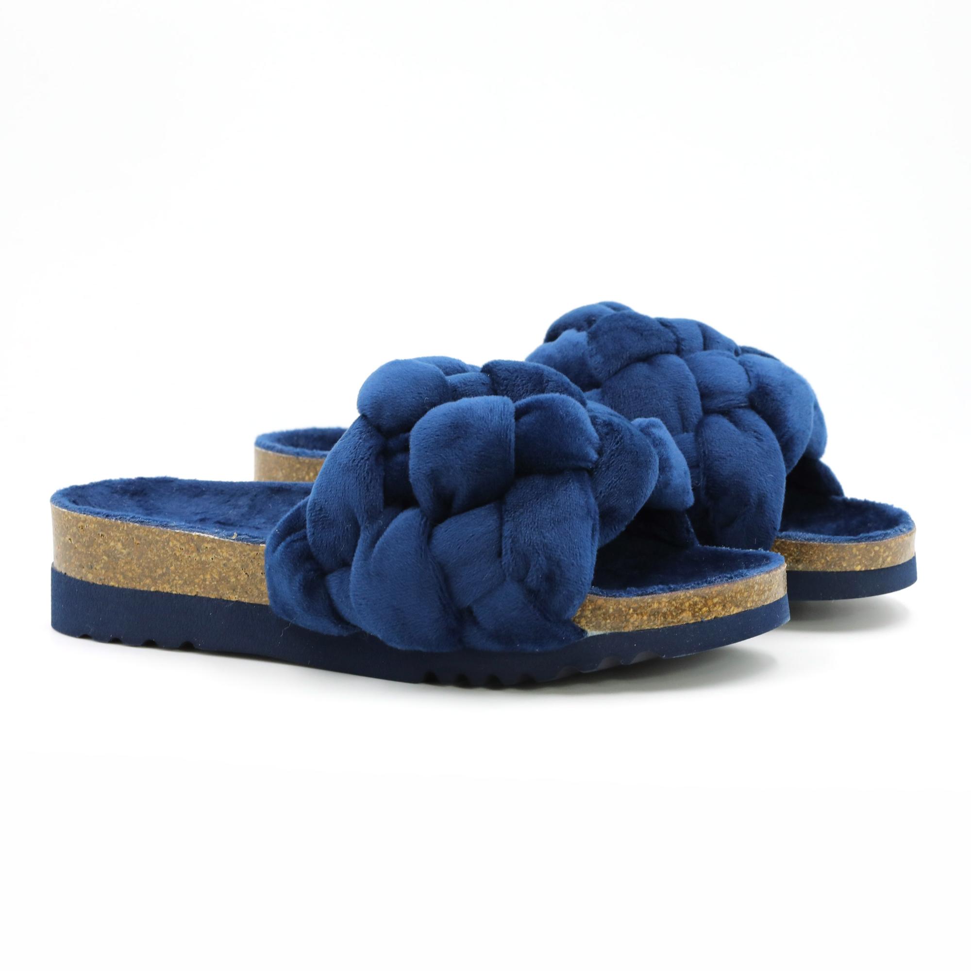 фото Тапочки женские scholl rory soft f301321040 синие 38 eu