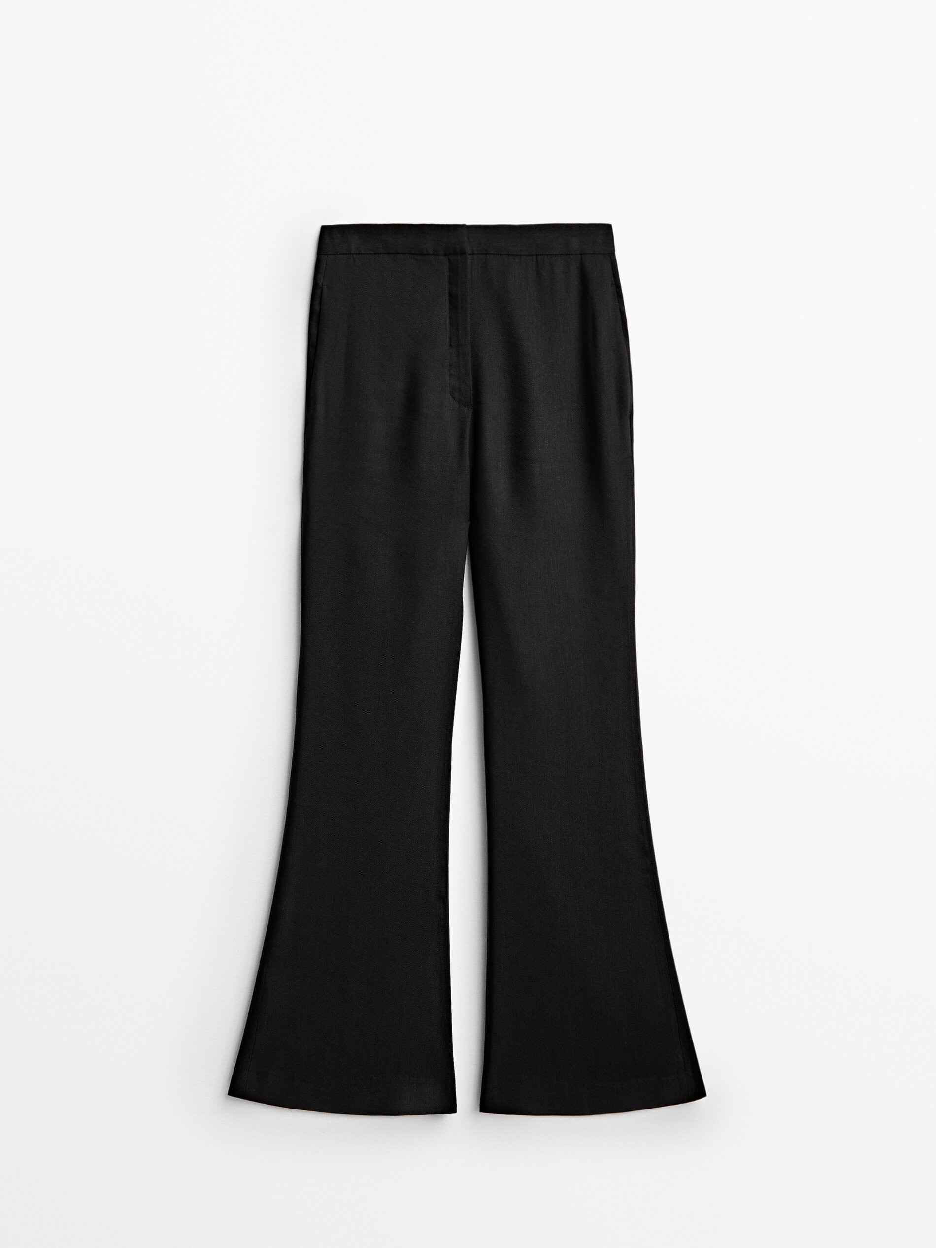 

Брюки женские Massimo Dutti 05010580800 черные 42, 05010580800