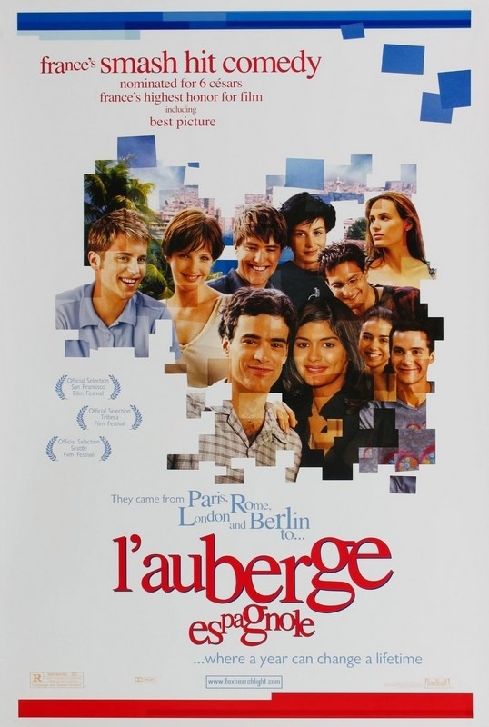 

Постер к фильму "Испанка" (L'auberge espagnole) A3