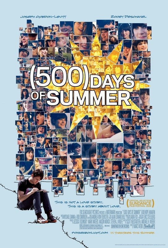 

Постер к фильму "500 дней лета" (500 Days of Summer) Оригинальный 68,6x101,6 см