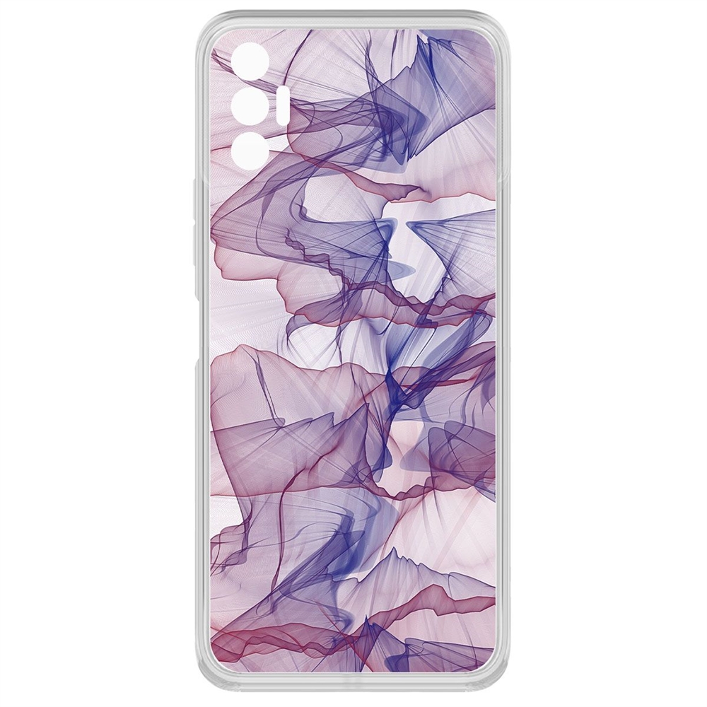 

Чехол-накладка Krutoff Clear Case Абстракт 15 для TECNO Spark 8P, Прозрачный