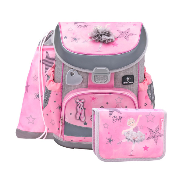 

Ранец Belmil Mini-Fit Ballet с наполнением, Розовый, Mini-Fit