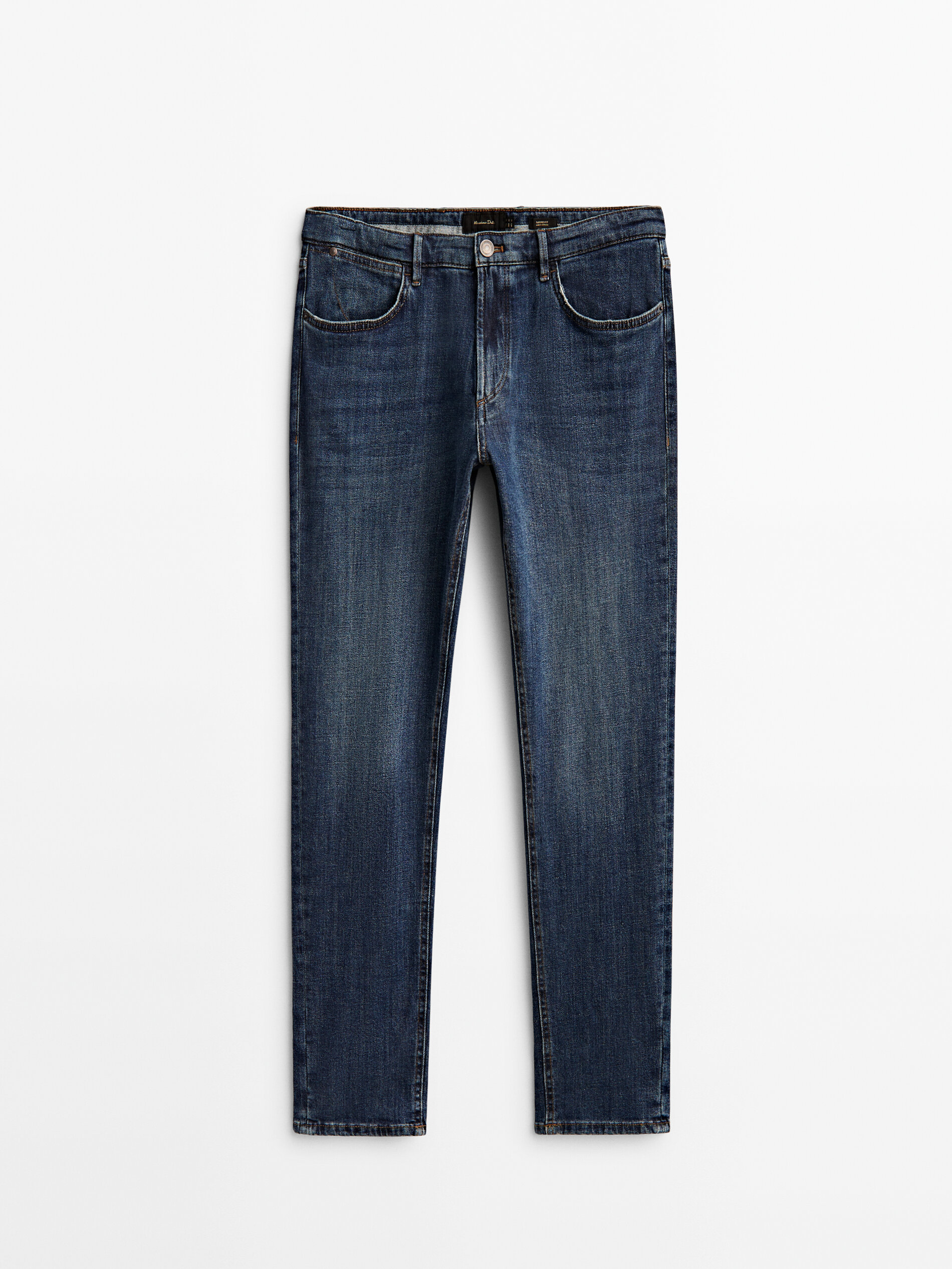 

Джинсы мужские Massimo Dutti 00063043405 синие 34, 00063043405