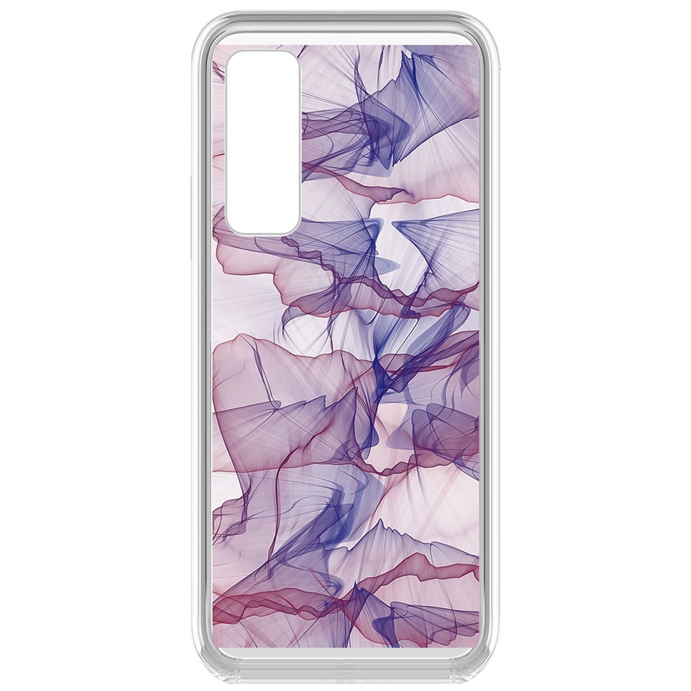

Чехол-накладка Krutoff Clear Case Абстракт 15 для Vivo Y53s, Прозрачный