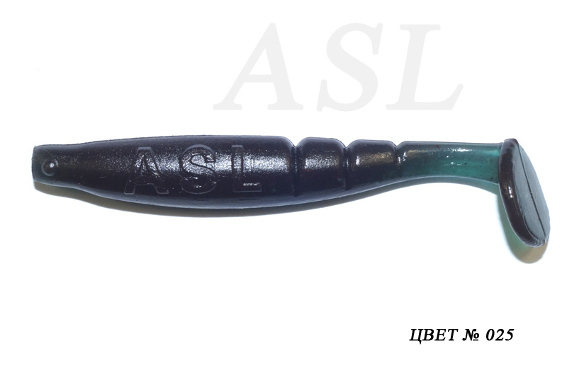 

Силиконовая приманка ASL Самурай цв. 025 L-12см 4шт/уп, Самурай