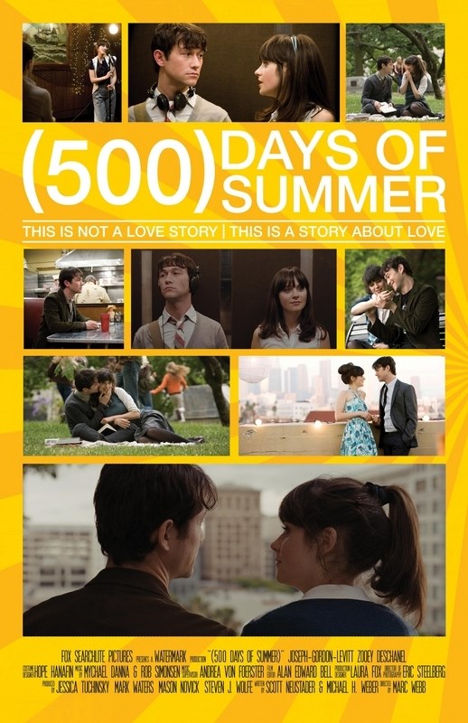 

Постер к фильму "500 дней лета" Оригинальный 68,6x104,1 см
