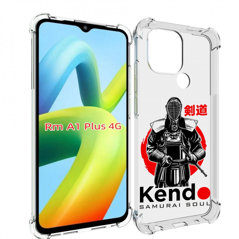 

Чехол MyPads рисованый самурай для Xiaomi Redmi A1 Plus +, Прозрачный, Tocco