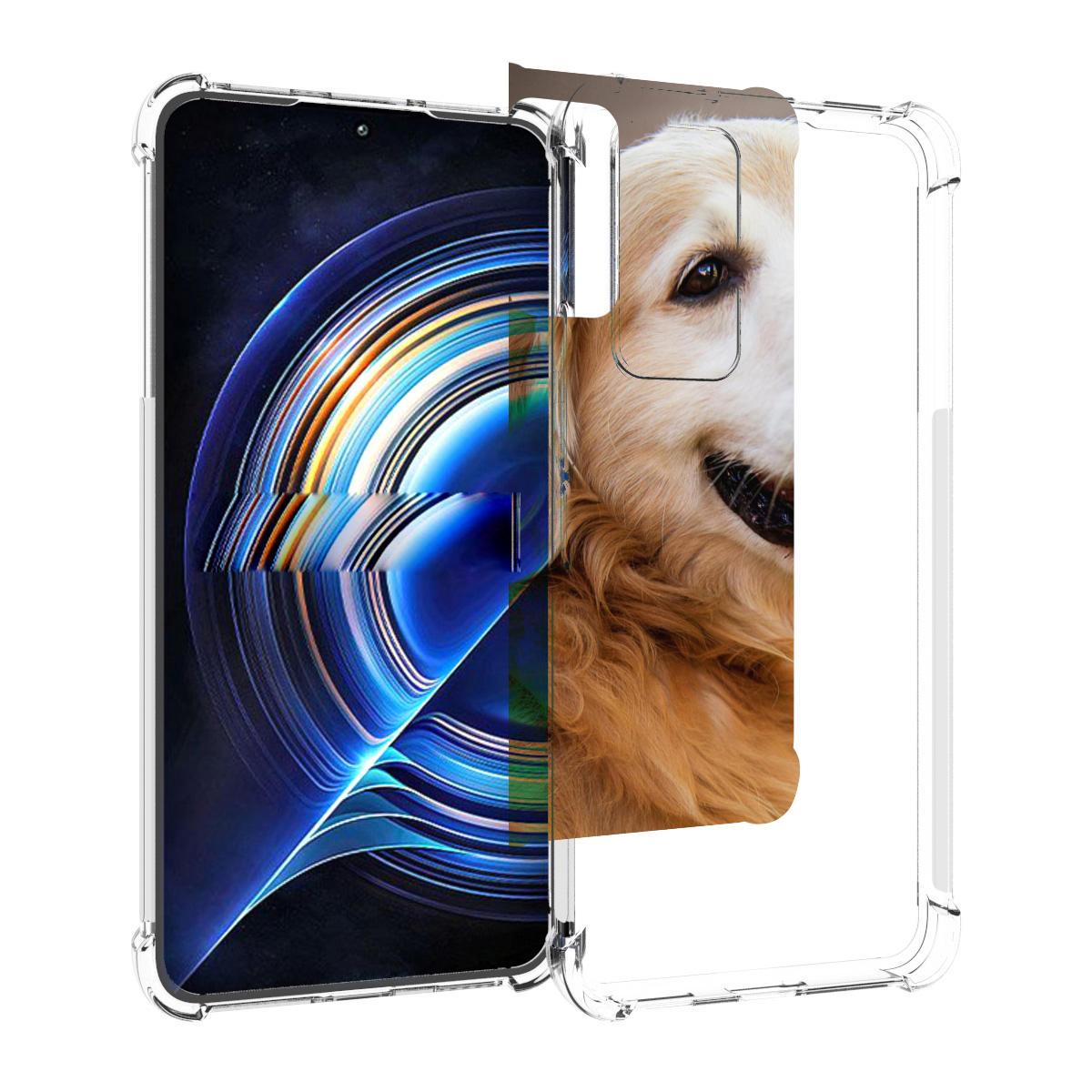 

Чехол MyPads золотистыи ретривер для Tecno Camon 19 Neo, Прозрачный, Tocco