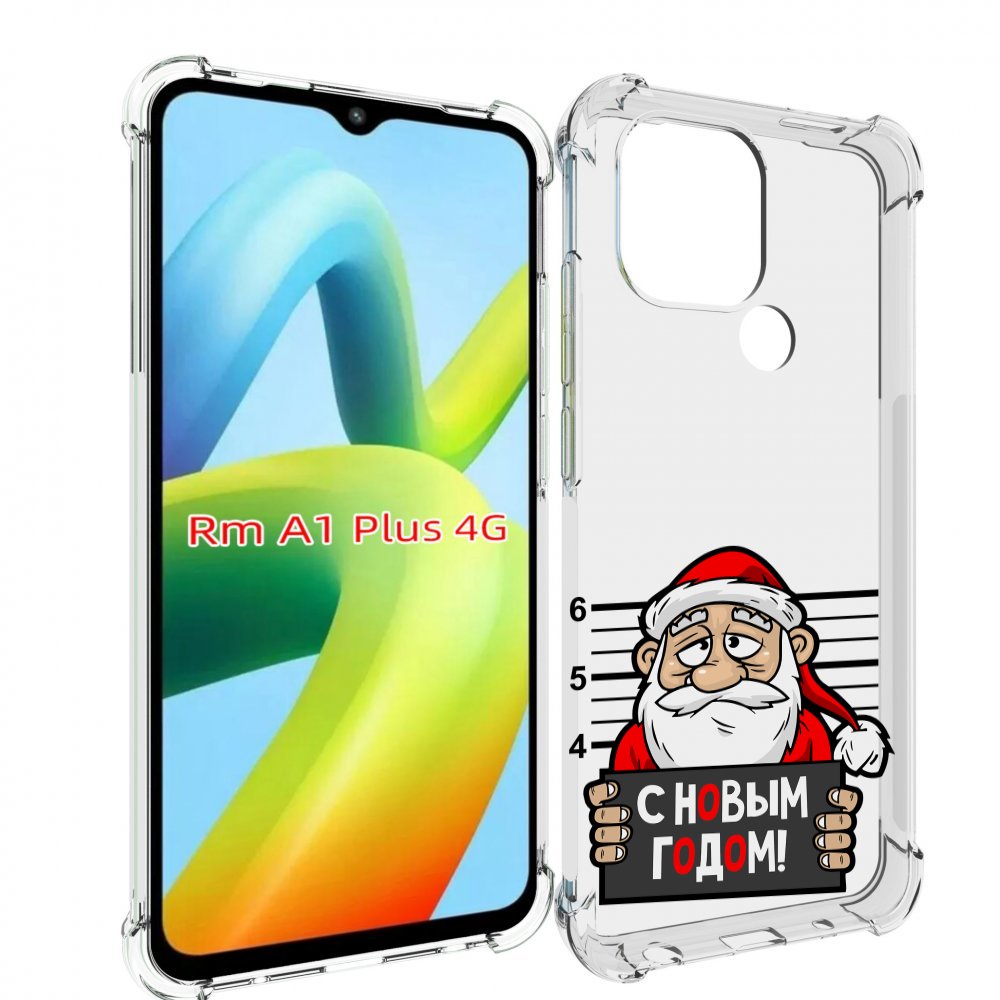 

Чехол MyPads ДМ с новым годом заключенный для Xiaomi Redmi A1 Plus +, Прозрачный, Tocco