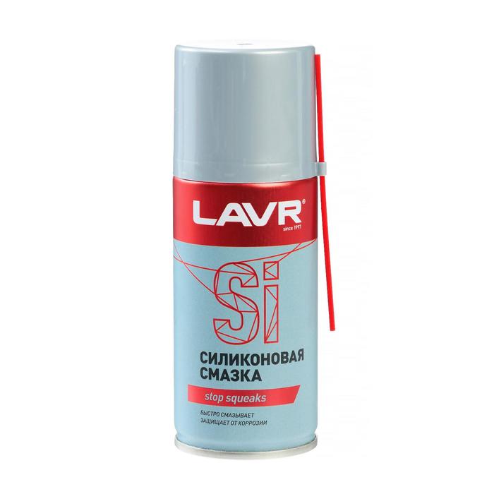 фото Силиконовая смазка lavr silicon grease, 210 мл, аэрозоль ln1541 nobrand