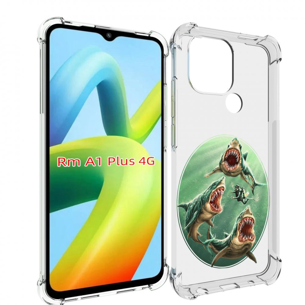 

Чехол MyPads синяя бездна для Xiaomi Redmi A1 Plus +, Прозрачный, Tocco