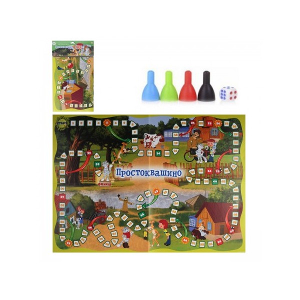 

Макси-игра Рыжий кот Союзмультфильм Простоквашино ИН-5021