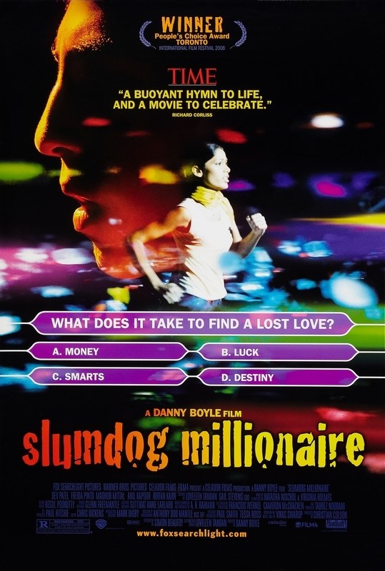 

Постер к фильму "Миллионер из трущоб" (Slumdog Millionaire) A4