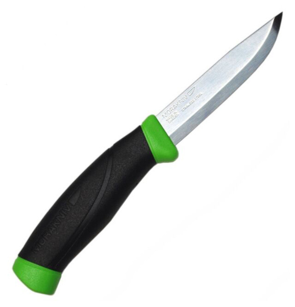 фото Нож кухонный morakniv companion (12158) зеленый/черный