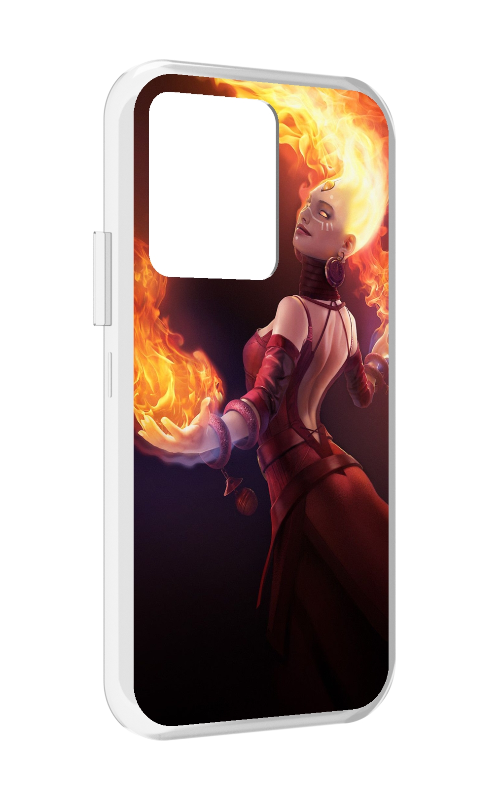 

Чехол MyPads dota 2 Lina для Vivo iQOO 10, Прозрачный, Tocco