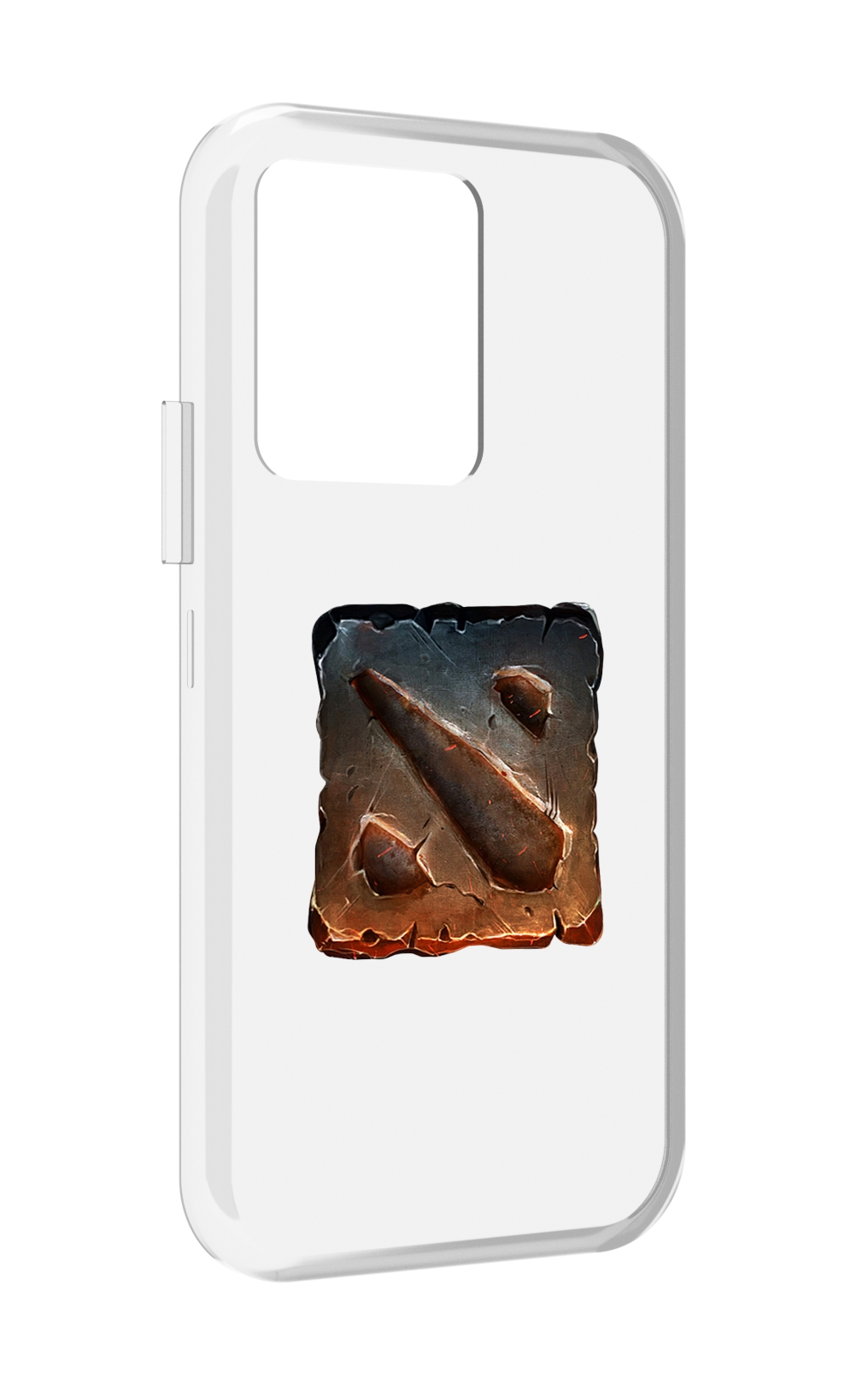 

Чехол MyPads dota 2 логотип 2 для Vivo iQOO 10, Прозрачный, Tocco