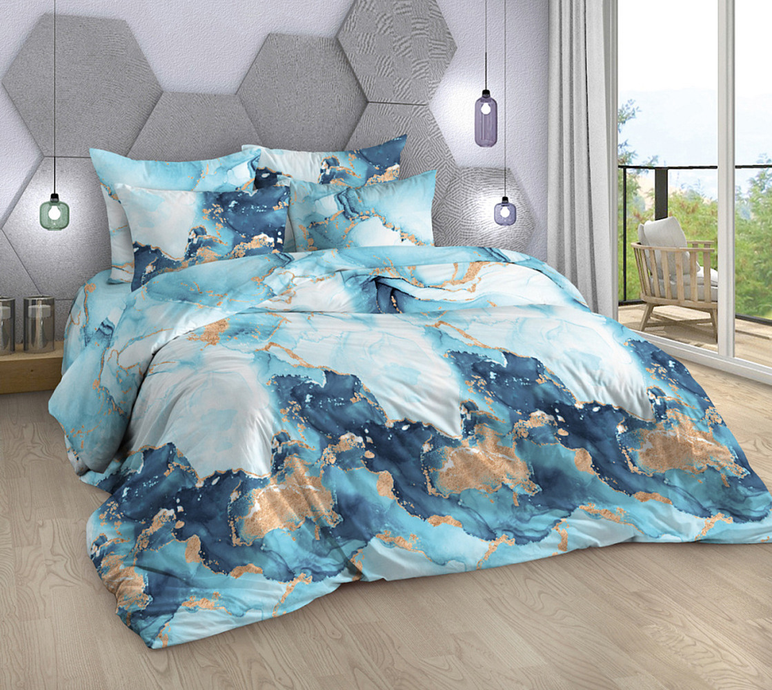 

Комплект постельного белья Mercury Home Тритон Евро макси, поплин