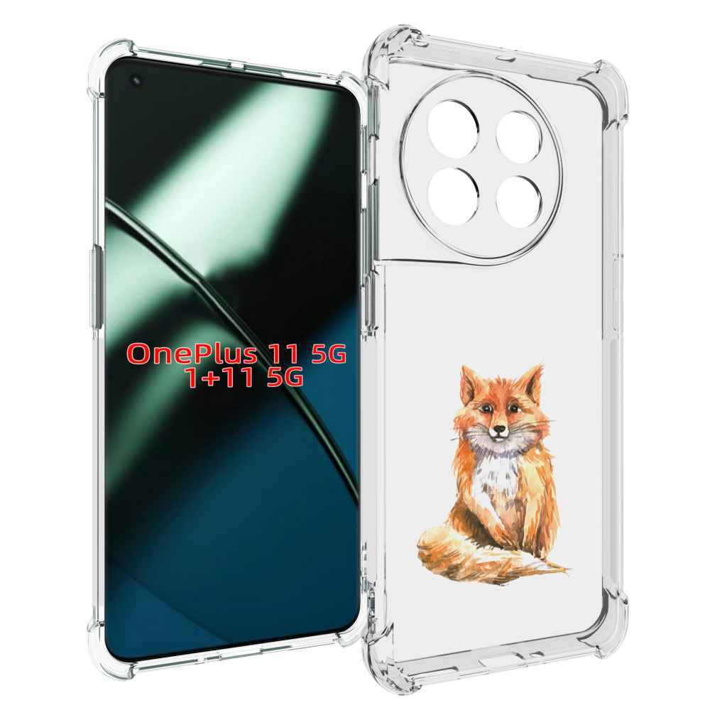

Чехол MyPads детская лиса для OnePlus 11, Прозрачный, Tocco