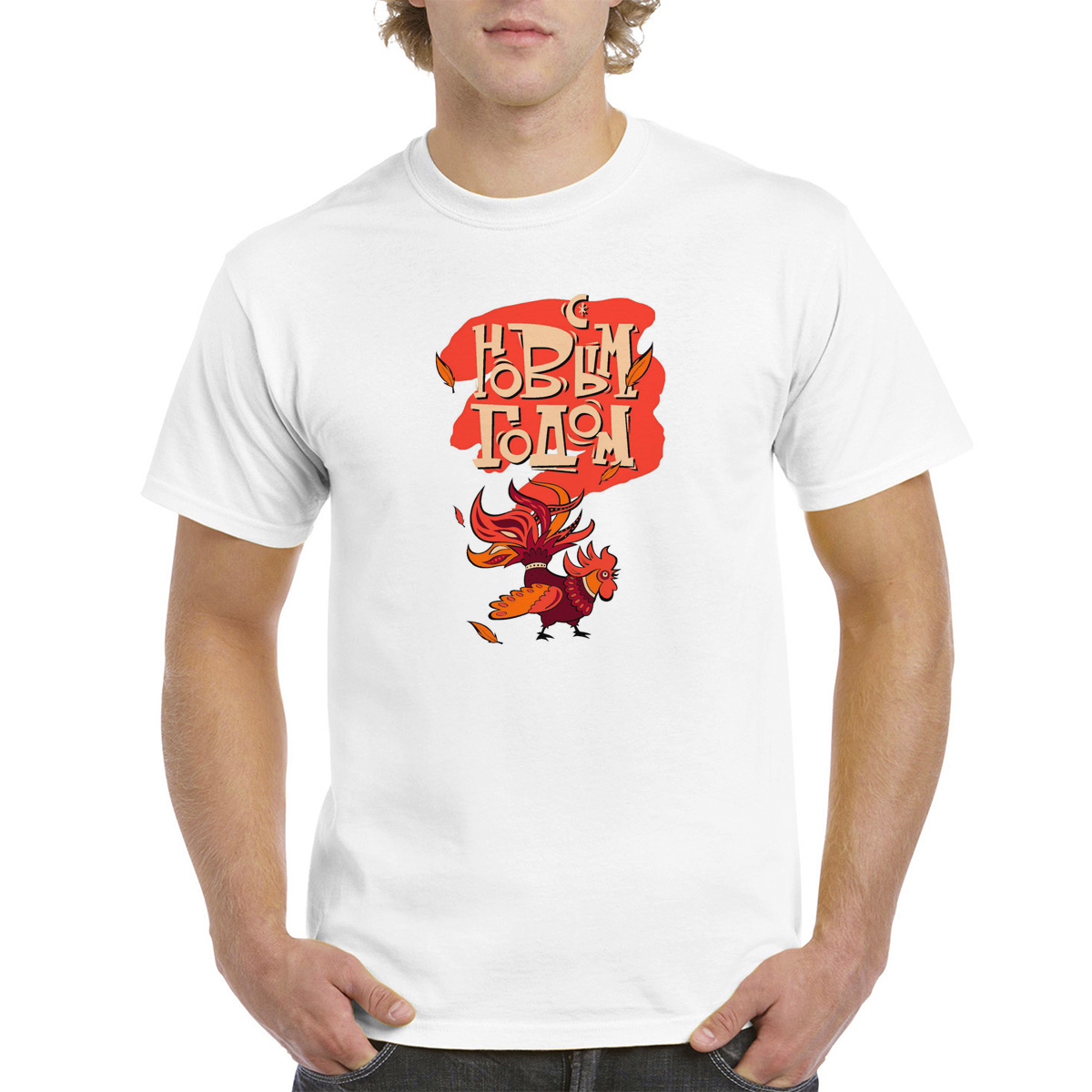 

Футболка унисекс CoolPodarok M0113778 белая 54 RU, Белый, M0113778