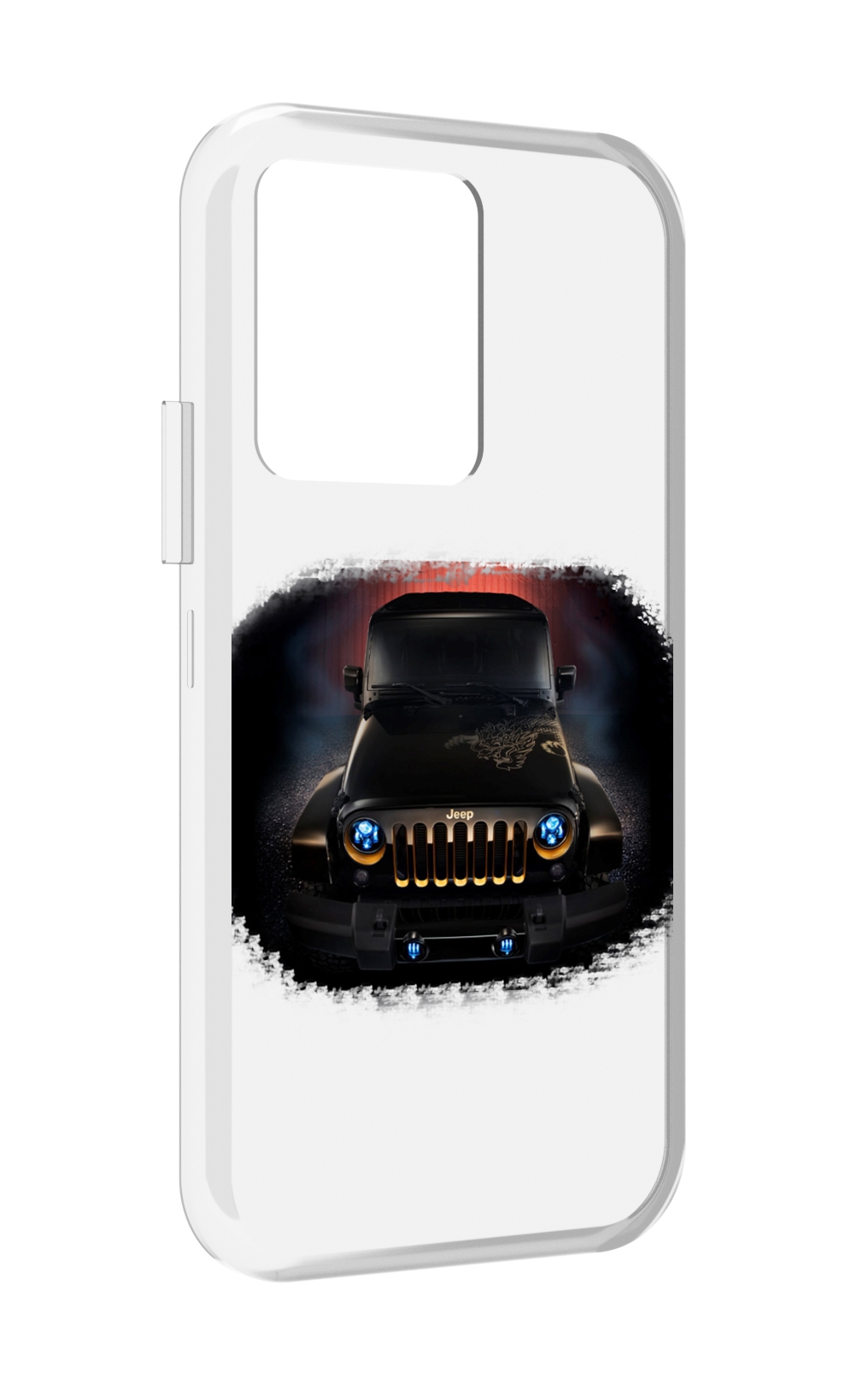 

Чехол MyPads jeep 2 для Vivo iQOO 10, Прозрачный, Tocco