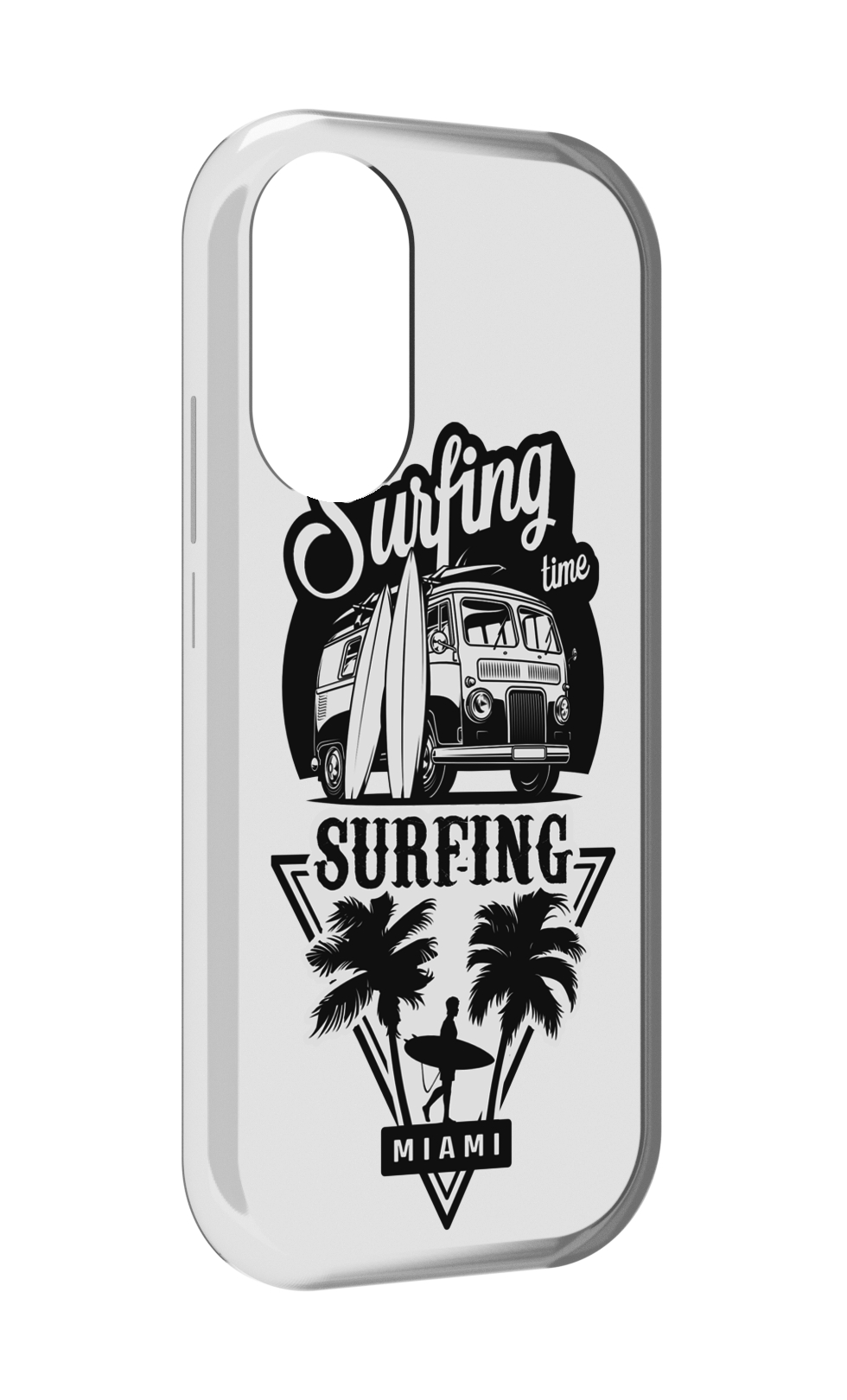 

Чехол MyPads путешествие-на-фургочике для Honor X7, Прозрачный, Tocco