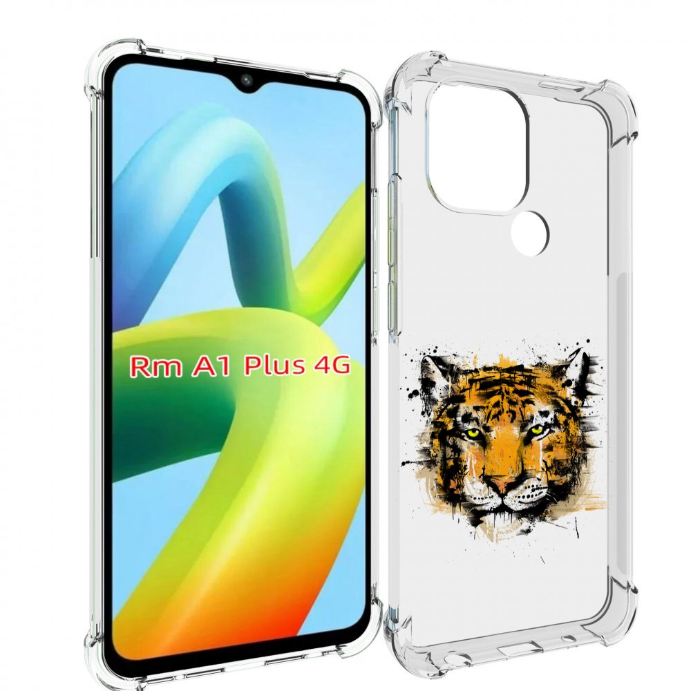 

Чехол MyPads тигруля для Xiaomi Redmi A1 Plus +, Прозрачный, Tocco