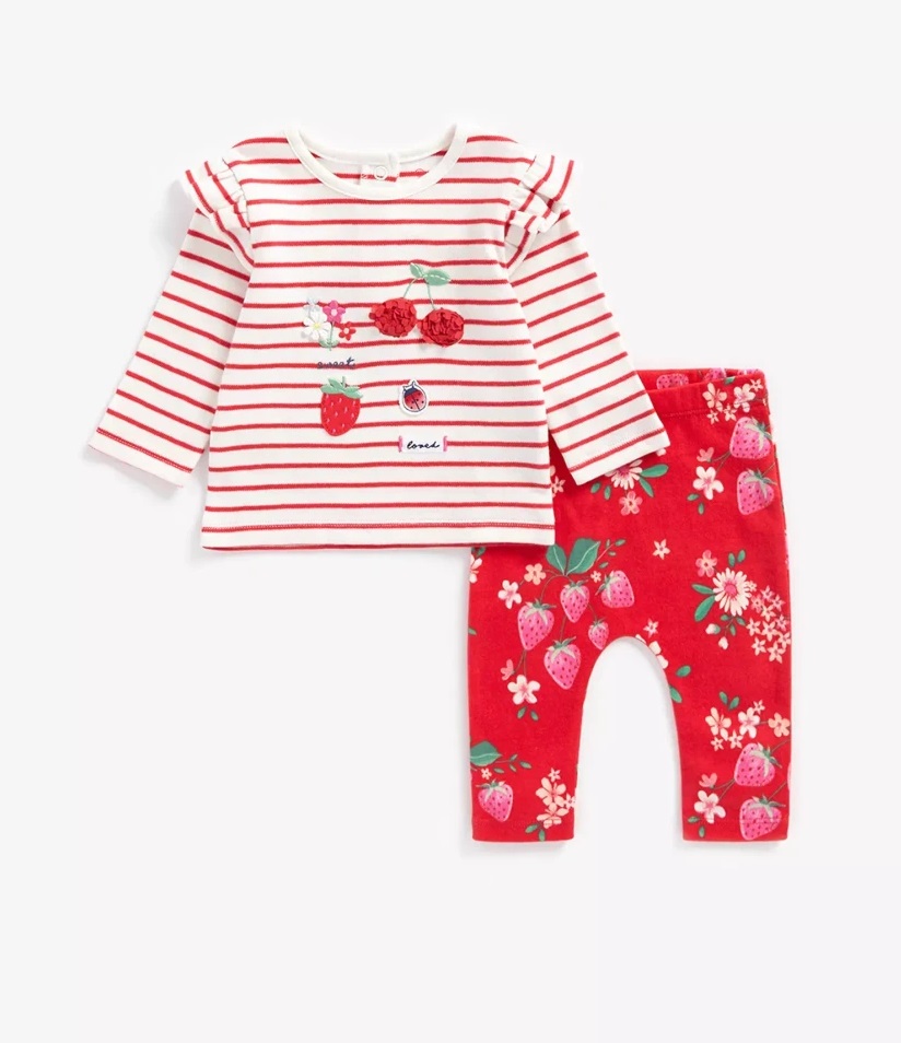 

Комплект одежды Mothercare MC-BB683, красный, 80, MC-BB683