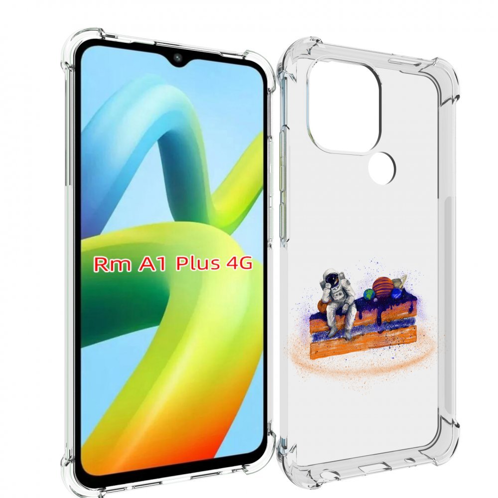 

Чехол MyPads торт с планетами для Xiaomi Redmi A1 Plus +, Прозрачный, Tocco