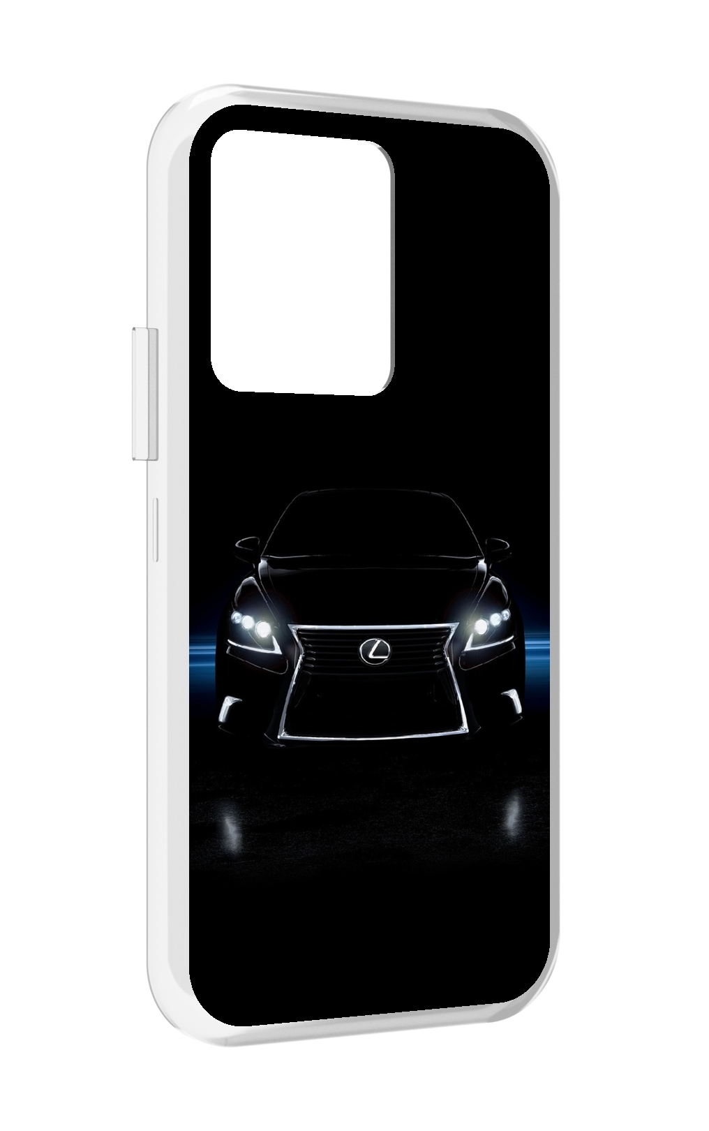 

Чехол MyPads lexus 1 мужской для Vivo iQOO 10, Прозрачный, Tocco