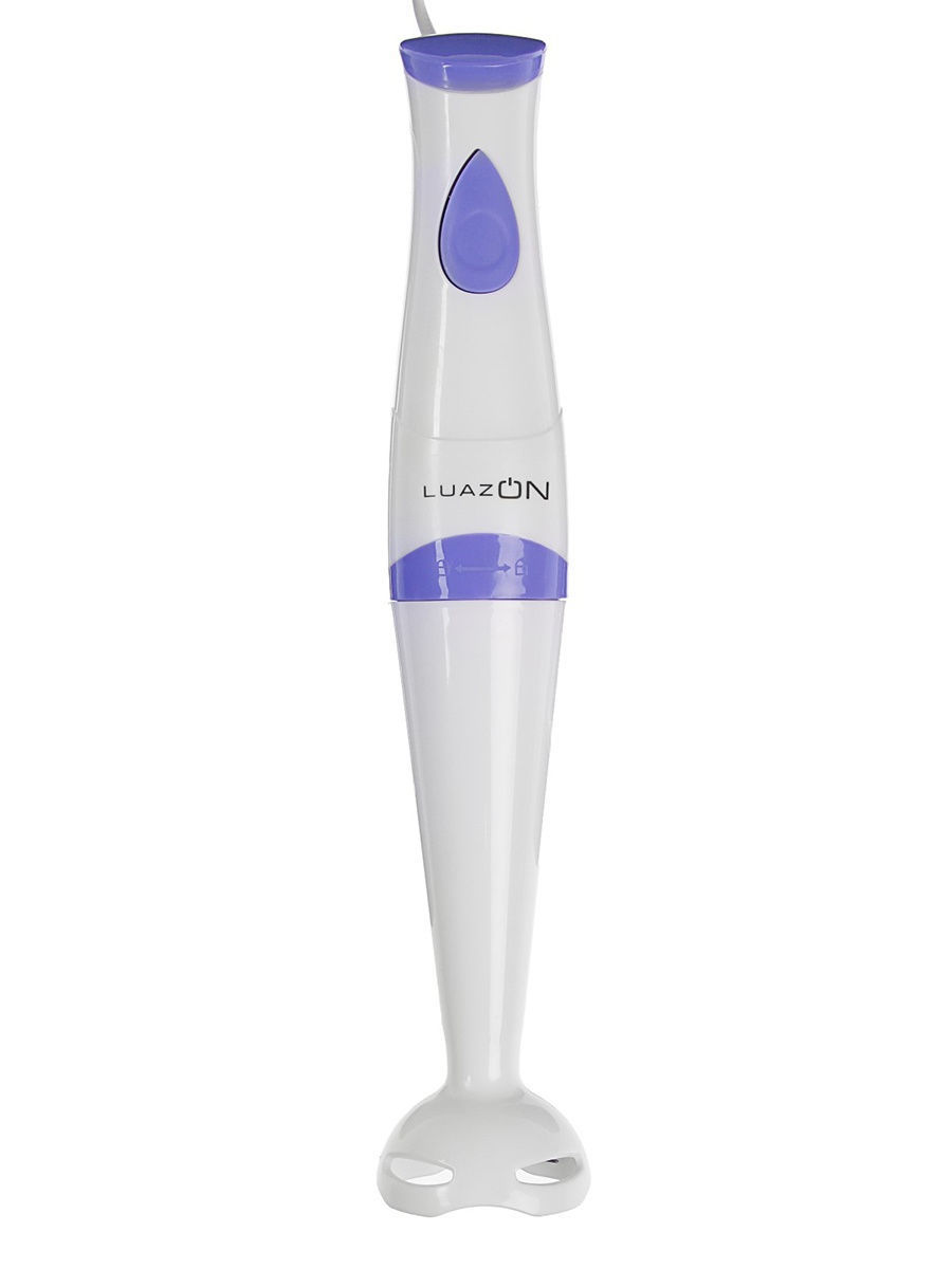 Погружной блендер LuazON LBR-23 блендер luazon lbr 23 погружной 250 вт 1 скорость бело фиолетовый