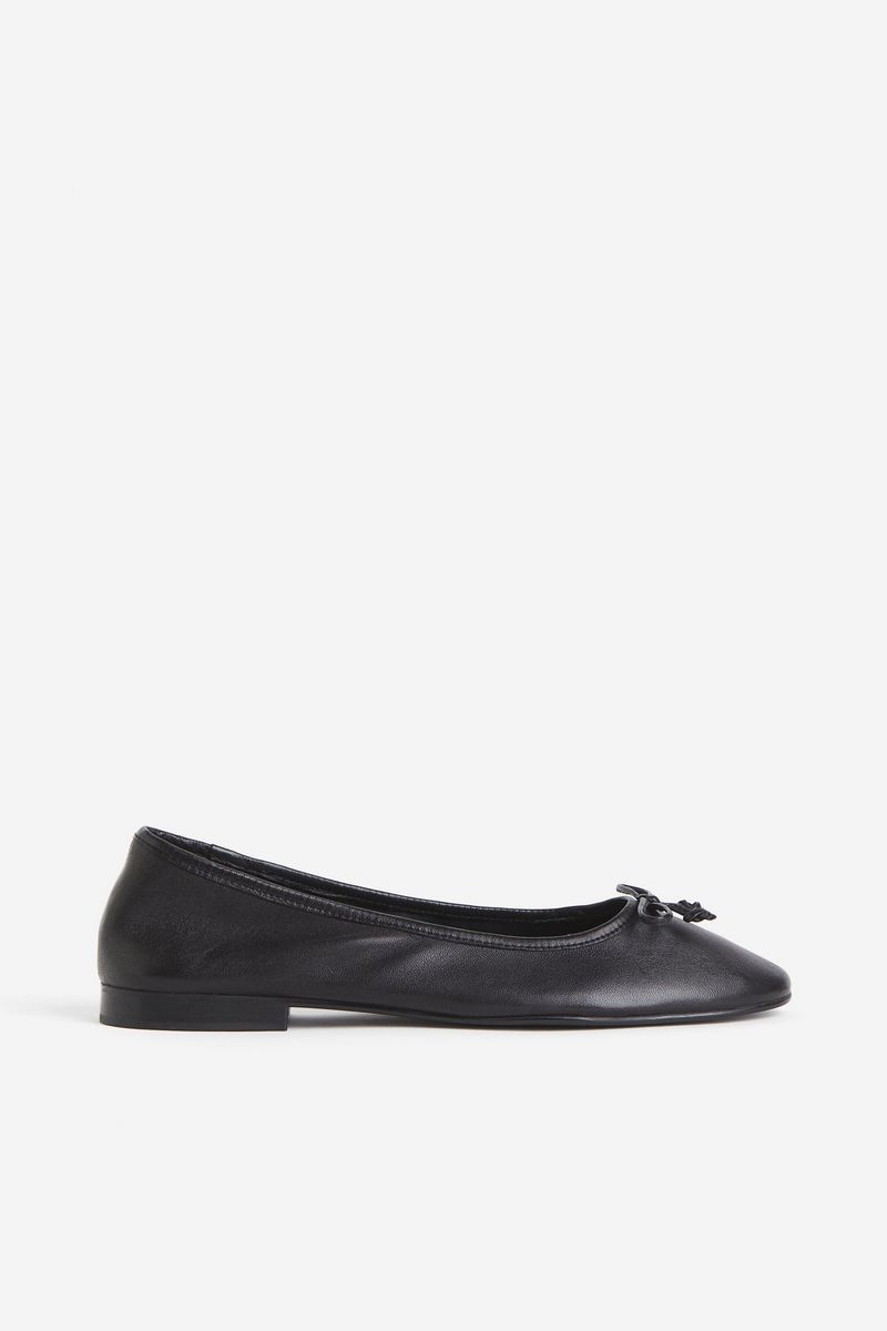 

Балетки женские H&M 1209047 черные 41 EU, Черный, 1209047