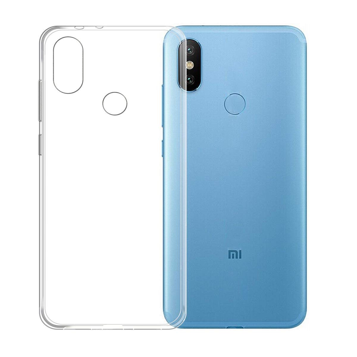 

Чехол силиконовый для Xiaomi Redmi S2, прозрачный