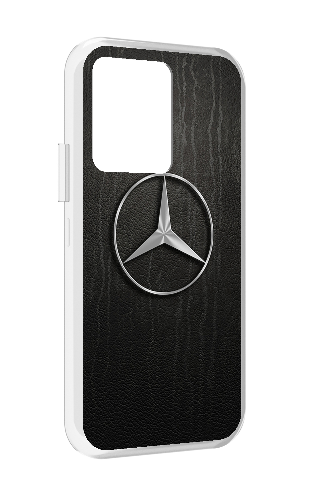 

Чехол MyPads mercedes-2 мужской для Vivo iQOO 10, Прозрачный, Tocco