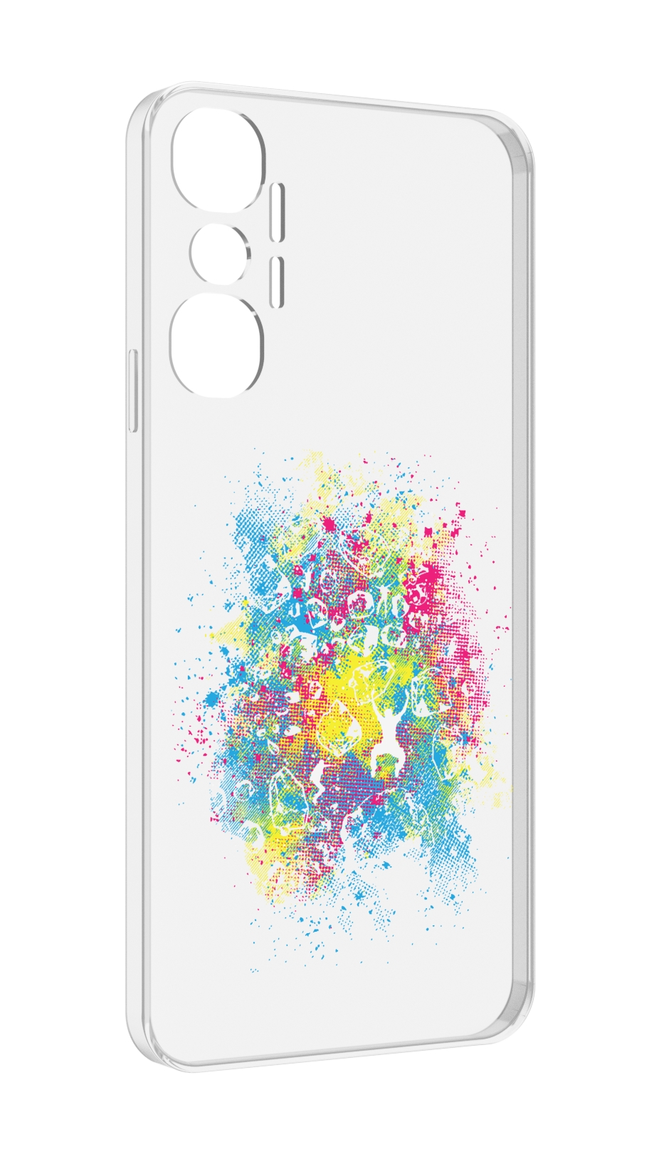 

Чехол MyPads акварель абстракция для Infinix Hot 20 4G, Прозрачный, Tocco