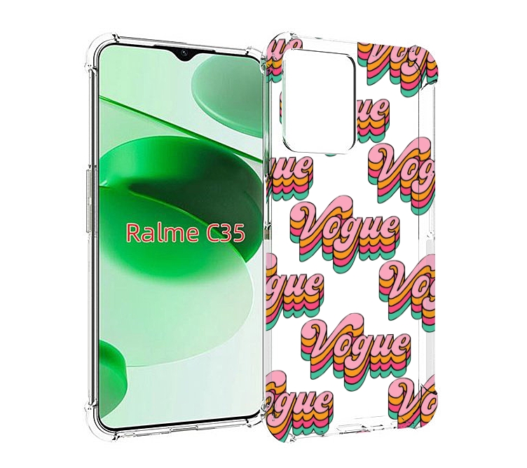 

Чехол MyPads Vogue для Realme C35 / Narzo 50A Prime, Прозрачный, Tocco