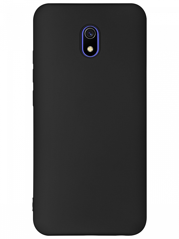 

Чехол силиконовый для Xiaomi Redmi 8A, черный
