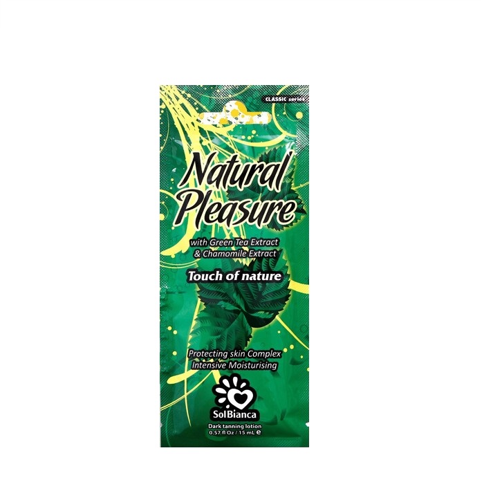 

Крем для загара в солярии Tan Master Natural Pleasure Touch Of Nature, 15 мл