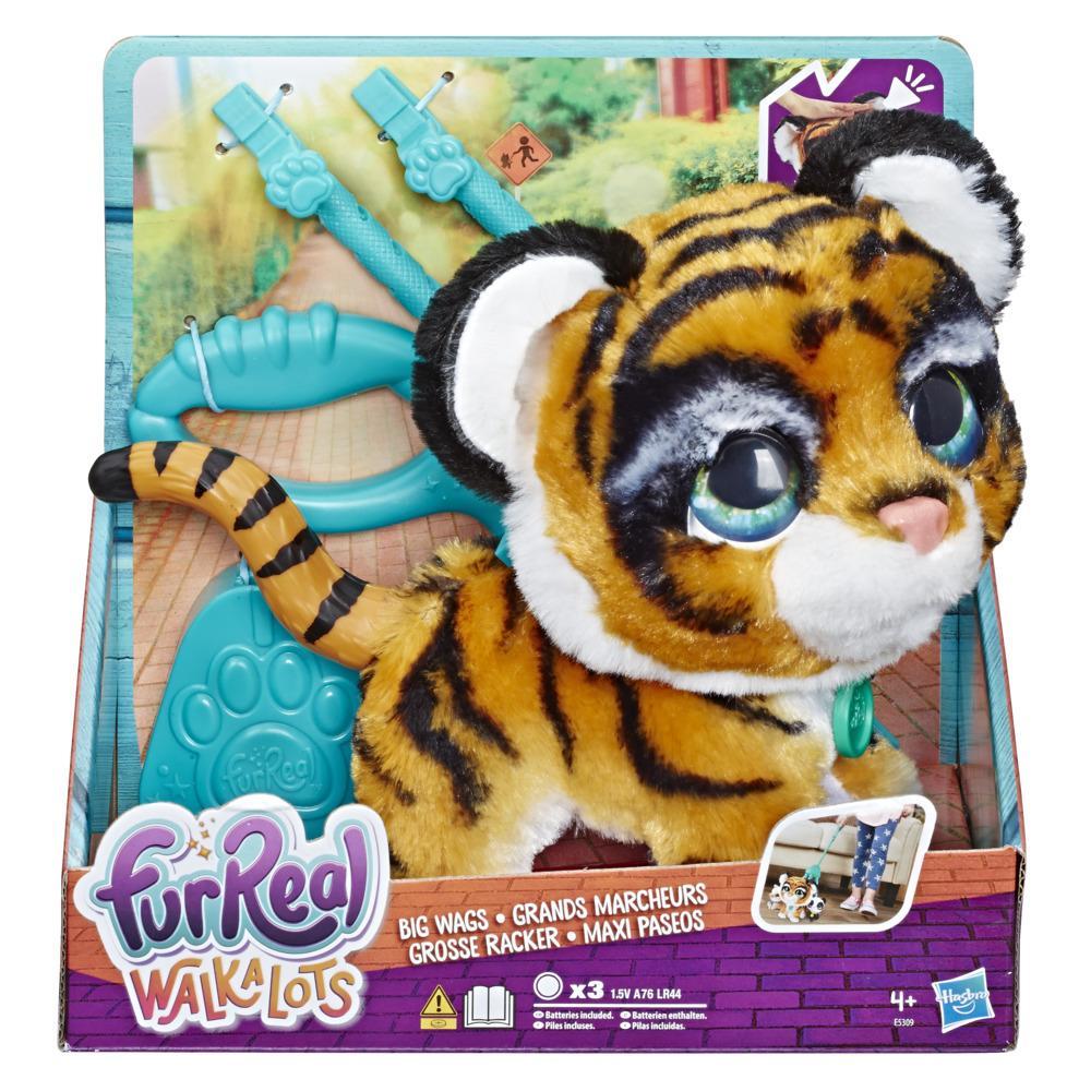 

Интерактивное животное Hasbro FurReal Friends Тигренок на поводке E5309EU4, Белый;коричневый;оранжевый;черный