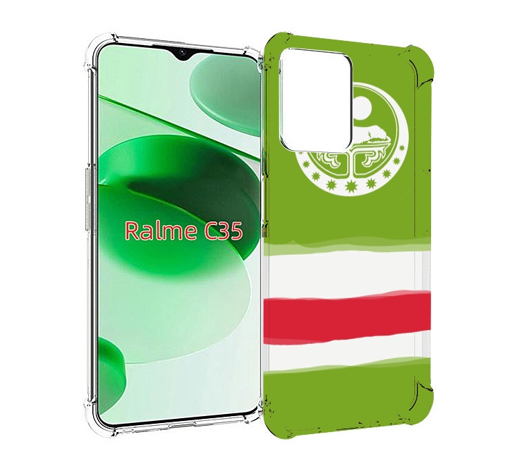 

Чехол MyPads герб флаг чечня для Realme C35 / Narzo 50A Prime, Tocco