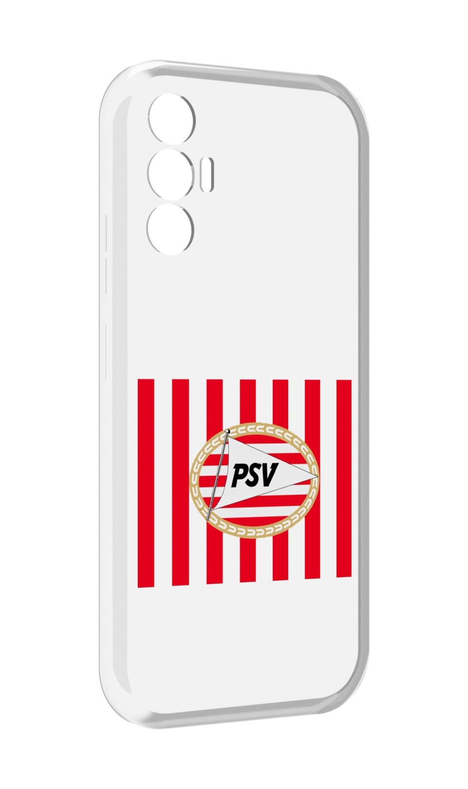 

Чехол MyPads фк псв голландия мужской для Tecno Pova 3, Прозрачный, Tocco