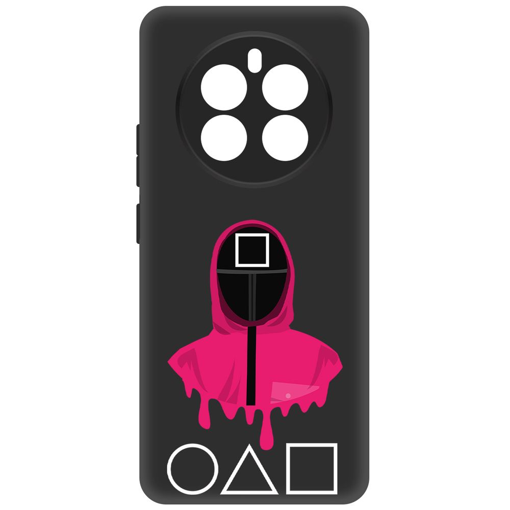

Чехол-накладка Krutoff Soft Case Игра в кальмара-Начальник для Realme 12+ 5G черный