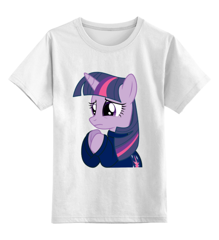 

Детская футболка классическая Printio Pony, р. 140, Белый, 0000000673338