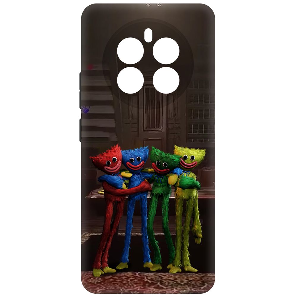

Чехол-накладка Krutoff Soft Case Хаги Ваги - Мини-Хаги для Realme 12+ 5G черный