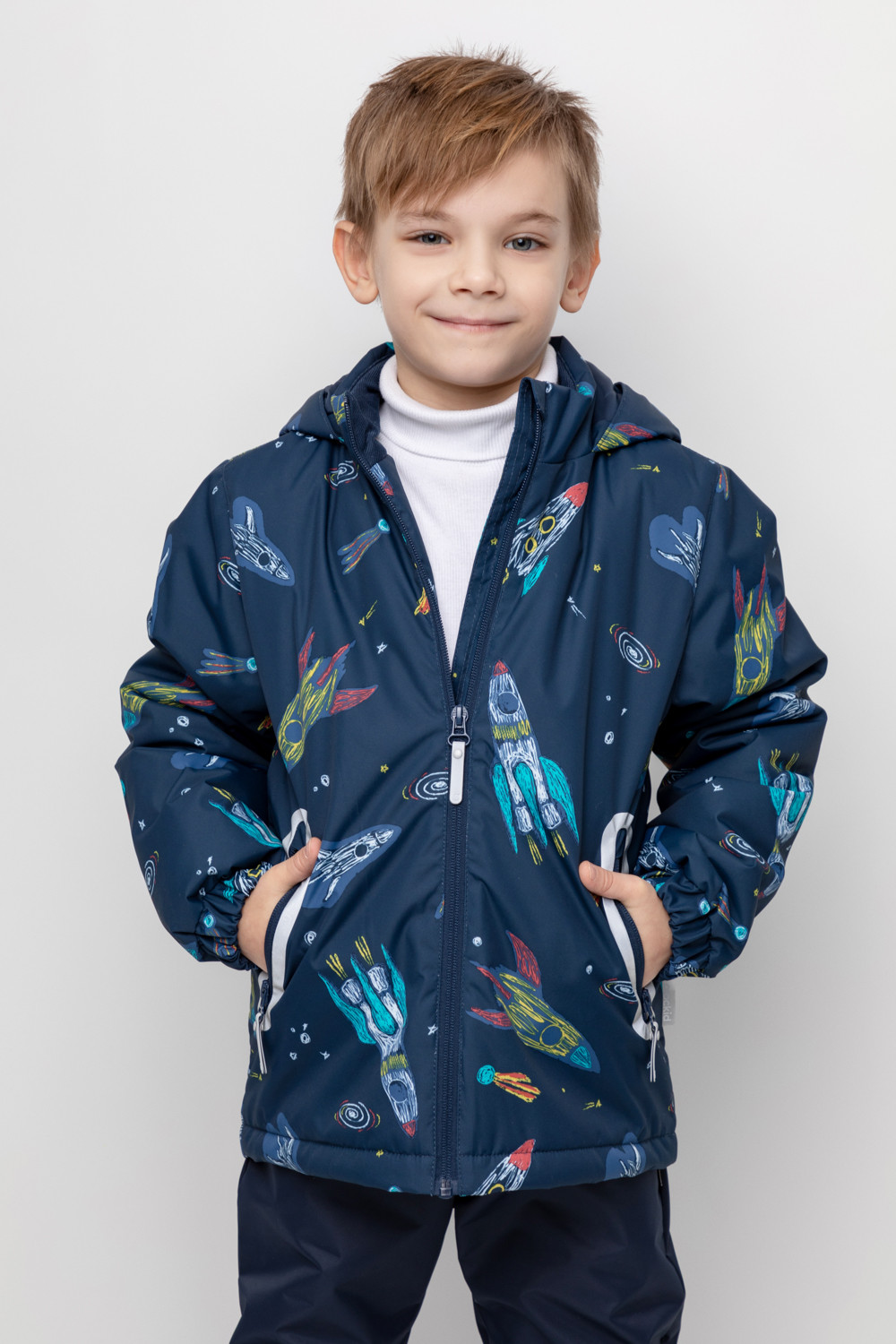 

Куртка детская Crockid 1B JKT 009 1 a, индиго, запуск ракеты, 98, Синий, 1B JKT 009.1_a